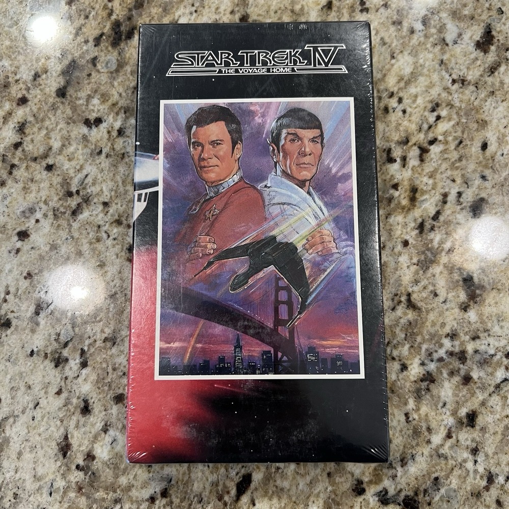 Star Trek IV: The Voyage Home (1986) VHS Movie Tape ~ BRAND NEW & SEALED!